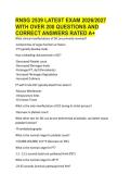 nursing final exam 2026&sol;2027 test bank with well detailed questions and correct answers rated a&plus;&lbrack;newest&rsqb;