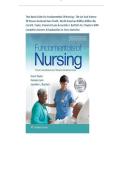 Test Bank Guide For Fundamentals Of Nursing &colon; The Art And Science Of Person-Centered Care Tenth &comma; North American Edition By Carol R&period; Taylor&comma; Pamela B Lynn & Jennifer L Bartlett ALL Chapters With Complete Answers & Explanation In Every Question&NewLine;