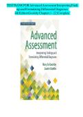 Test Bank for Advanced Assessment 4th Edition Interpreting Findings and Formulating Differential Diagnoses By Mary Jo Goolsby&semi; Laurie Grubbs &vert; 9780803668942 &vert; Chapter 1-22 &vert; All Chapters with Answers and Rationals&vert;2026