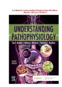 Test Bank for Understanding Pathophysiology 8th Edition by Huether&comma; McCance&comma; and Brashers&NewLine;