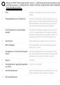 Missouri POST Test Study Guide Exam &vert;&vert; 2026 &lpar;Actual Exam&rpar; Questions witverified Answers &vert; FREQUENTLY MOST TESTED QUESTIONS AND VERIFIEDSOLUTIONS &commat; 2026
