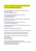 NR 547 CEA PRACTICE QUESTION BANK 2026 SOLVED ANSWERS GRADED A