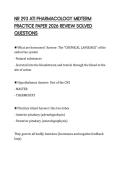 NR&lowbar;293&lowbar;ATI&lowbar;PHARMACOLOGY&lowbar;MIDTERM&lowbar;PRACTICE&lowbar;PAPER&lowbar;2026&lowbar;REVIEW&lowbar;SOLVED&period;