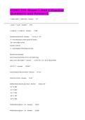 COSC 275 -Exam 1 And 2 Practice Questions and Answers&period;&NewLine;&NewLine;