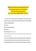 Endocrine Emergencies Exam &ndash; Questions & Correct Verified Solutions &lpar;DKA&comma; HHS&comma; Addison's&comma; Cushing's&rpar; 2026&sol;2027&NewLine;&NewLine;