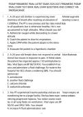 FISDAP Paramedic Final Latest Exam &ndash; 200&plus; Questions & Correct Answers &lpar;2026&sol;2027&rpar;&NewLine;&NewLine;