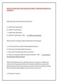 NERC RC EXAM PREP QUESTIONS AND CORRECT VERIFIED ANSWERS &vert;ALL &NewLine;GRADED A&plus;