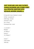SWIFT RIVER MED SURG NEW PATIENTS CHARLIE RAYMOND AND OTHERS SCRIPT 2026 UPDATED