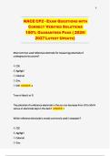NACE CP2 Exam &ndash; 600&plus; Questions & Correct Verified Solutions &lpar;2026&sol;2027 Latest&rpar;