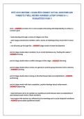 PSYC 2070 MIDTERM 1 EXAM WITH CORRECT ACTUAL QUESTIONS AND&NewLine;CORRECTLY WELL DEFINED ANSWERS LATEST SCORED A&plus;&vert;&vert;&NewLine;gUARANTEED PASS &excl;&excl; 