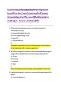 Manitoba Wastewater Treatment Operator&NewLine;Level II Practice Exam Questions And Correct Answers &lpar;Verified Answers&rpar; Plus Rationales 2026 Q&A &vert; Instant Download Pdf&NewLine;