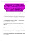 Texas Asbestos Abatement Supervisor Licensing Exam 2025&sol;2026 &ndash; Practice Test Questions&comma; Verified Answers & Rationales PDF