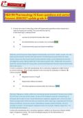 HESI RN Pharmacology V2 Exam - Maternity & Newborn Practice Q&A &lpar;2026&sol;2027&rpar;