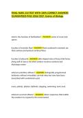 Final NURS 210 Test Questions and Answers Updated 2026&sol;2027 Graded A&plus;