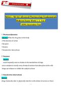 NR565 Advanced Pharmacology Midterm Exam Prep - Weeks 1-4 Comprehensive Q&A