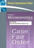 Updated Latest Principles of Microeconomics 9th Edition Test Bank Comprehensive Study Guide With Microeconomic Theory Demand and Supply Market Equilibrium Elasticity Consumer Behavior Production Costs Perfect Competition Monopoly Oligopoly Game Theory Mar