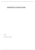 DANGEROUS GOODS- INITIAL QUESTIONS AND ANSWERS 