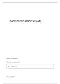 DANGEROUS GOODS RYANAIR EXAM