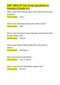 EMT OB GYN Test Exam Questions & Answers &lpar;Grade A&plus;&rpar;&period;docx&NewLine;&NewLine;