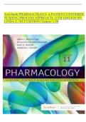Test Bank PHARMACOLOGY A PATIENT-CENTERED NURSING PROCESS APPROACH&comma; 11TH EDITION BY LINDA E&period; MCCUISTION Chapter 1-58
