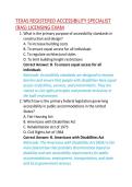 TEXAS REGISTERED ACCESSIBILITY SPECIALIST&NewLine;&lpar;RAS&rpar; LICENSING EXAM