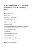 NR 509 CHAMBERLAIN TESTS 2 FINAL PAPER&NewLine;2026 STUDY GUIDE DETAILED ANSWERS&NewLine;READY