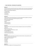 NURS5433 ORAL CONDITIONS &ndash; FNP BOARD-STYLE QUESTIONS AND ANSWERS WINTER 2025 UTA