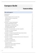 Samenvatting Europees Recht &vert; Open Universiteit &vert; 2025&sol;26