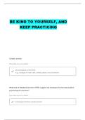 EXSS 181 QUESTIONS WITH 100&percnt; CORRECT ANSWERS