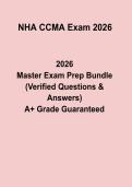 NHA CCMA Exam 2026 PDF &vert; Certified Clinical Medical Assistant Study Guide & Practice Questions