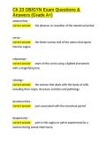 Ch 23 OB GYN Exam Questions & Answers &lpar;Grade A&plus;&rpar;&period;docx&NewLine;&NewLine;
