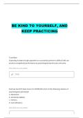 EXSS 181 EXAM 2 QUESTIONS WITH 100&percnt; CORRECT ANSWERS