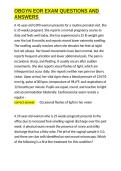 OBGYN EOR EXAM QUESTIONS AND ANSWERS&period;docx&NewLine;&NewLine;