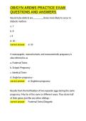 OB GYN ARDMS PRACTICE EXAM QUESTIONS AND ANSWERS&period;docx&NewLine;&NewLine;