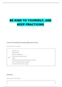 EXSS 181 EXAM 2 QUESTIONS WITH 100&percnt; CORRECT ANSWERS