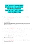C268 Spreadsheets REVIEW QUESTIONS AND VERIFIED CORRECT ANSWERS GRADED A&plus; -LATEST 2026-2027- 100- GUARANTEED PASS&period;docx&NewLine;&NewLine;