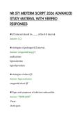 NR 571 MIDTERM SCRIPT 2026 ADVANCED&NewLine;STUDY MATERIAL WITH VERIFIED&NewLine;RESPONSES&NewLine;