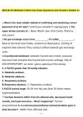 BIOL30 Air Methods Critical Care Exam Questions and Answers&NewLine;