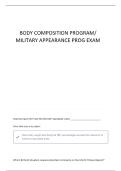 BCMAPMCC 2025 UPDATED 2026 QUESTIONS WITH CORRECT ANSWERS