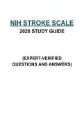 STROKE ASSESSMENT &vert; STUDY GUIDE & REVIEW NOTES &vert; KEY CONCEPTS FOR PATIENT EVALUATION &vert; 2026