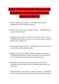 NSER 7110 Actual Final Exam Study &NewLine;Questions with Verified Answers &vert; &NewLine;Expert Graded A&plus; 