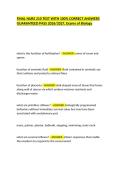 Final NURS 210 Test Questions and Answers Updated 2026&sol;2027 Graded A&plus;
