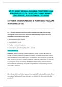 ATI RN ADULT MEDICAL-SURGICAL PROCTORED EXAM NGN 2026&sol;2027 &vert; 250 Q&A &vert; 100&percnt; Correct Answers &vert; Latest Version &vert; Pass Guaranteed - A&plus; Graded&NewLine;&NewLine;