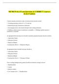 NR 508 Week 4 Exam Questions & CORRECT Answers &NewLine;&lpar;Latest Update&rpar; 