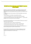 NR 508 Week 3 Exam Questions with CORRECT Answers &NewLine;&lpar;Latest Update&rpar; 
