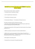 NR 508 Week 1 Exam Questions with CORRECT Answers &NewLine;&lpar;Latest Update&rpar;