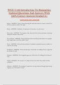 BUNDLE PACKAGE DEAL FOR WGU C100  &vert;&vert; EXAMINATIONS QUESTIONS WITH  SOLUTIONS WITH RATIONALES &vert;&vert; GRADED A  SOLUTIONS &vert;&vert; SUCCESS&excl;&excl;&excl;
