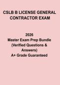 CSLB B License General Contractor Exam PDF &vert; California Contractor Study Guide & Practice Questions
