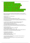 COMPREHENSIVE &NewLine;CNOR EXAM AND PRACTICE &NewLine;QUESTIONS LATEST UPDATED &NewLine;2026&sol;2027 ACTUAL EXAM 400 &NewLine;QUESTIONS AND CORRECT &NewLine;DETAILED ANSWERS &lpar;100&percnt;VERIFIED &NewLine;ANSWERS&rpar; &vert;ALREADY GRADED A&plus;