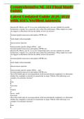 Comprehensive NR 511 Final Study &NewLine;Guide&period; &NewLine;Latest Updated Guide 2026&sol;2027 &NewLine;with 100&percnt; Verified Answers&period;